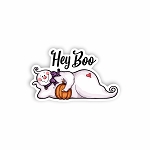 Hey Boo   Sticker (Peel N' Stick)